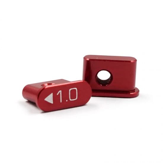 Inserto de Suspensão em Alumínio Offset 1mm