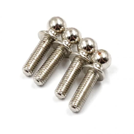 Pino Esférico de Baixo Atrito 4.8mm Rosca 10mm (4 un.)