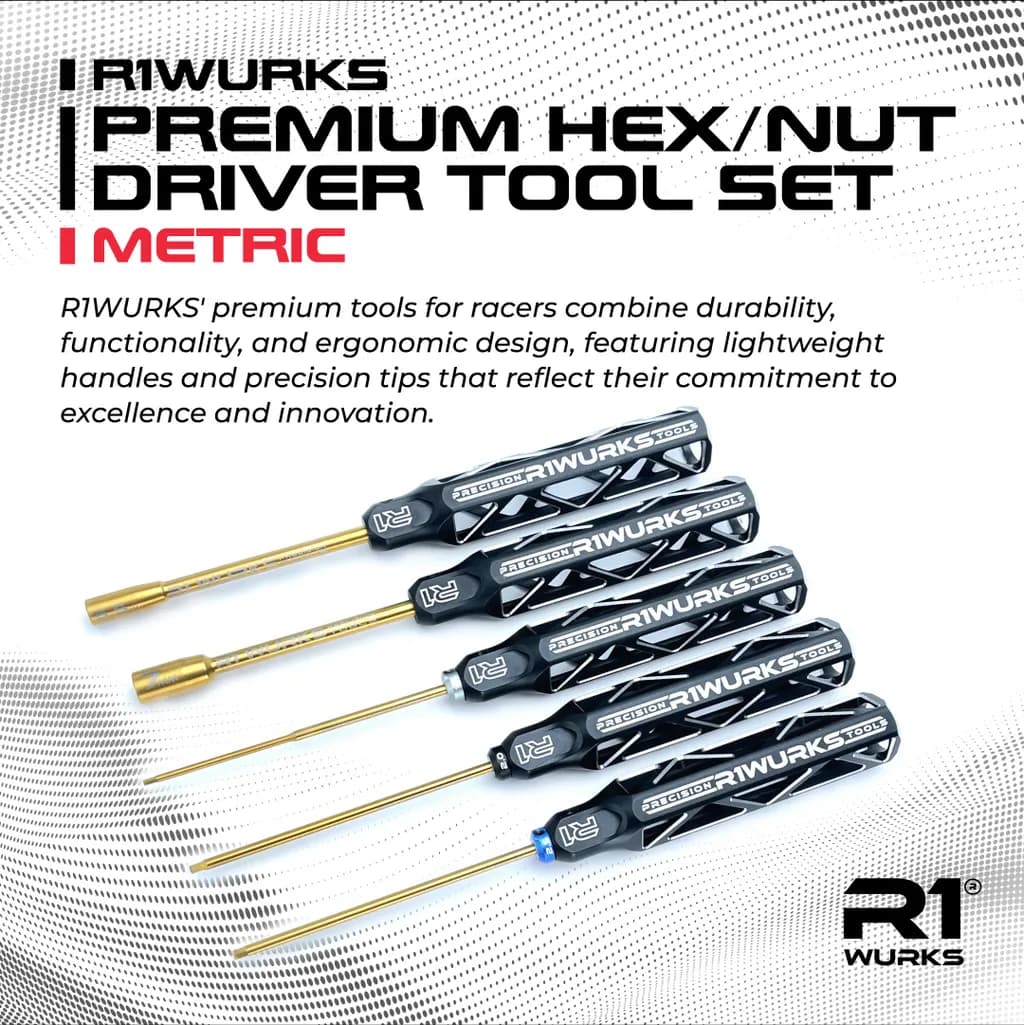 Conjunto de Ferramentas R1WURKS Premium
